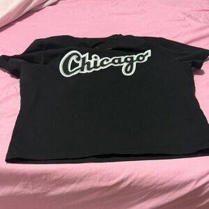 Black Chicago Graphic T-Shirt